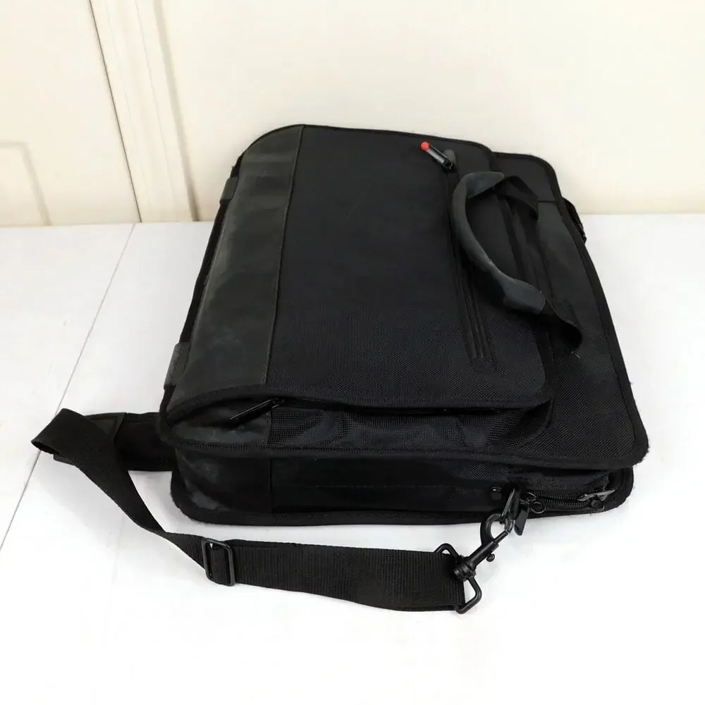 Vintage IBM ThinkPad Laptop Case Messenger Bag Nylon Strap 17